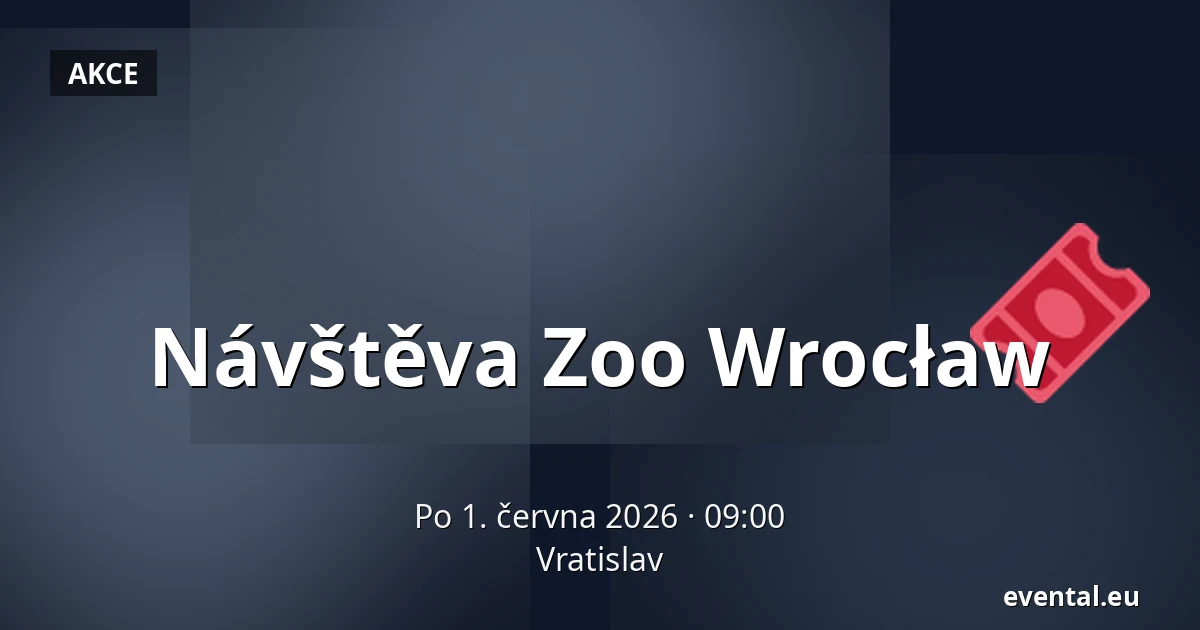 Návštěva Zoo Wrocław — Vratislav