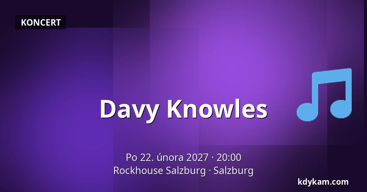 Davy Knowles — Rockhouse Salzburg, Salcburk