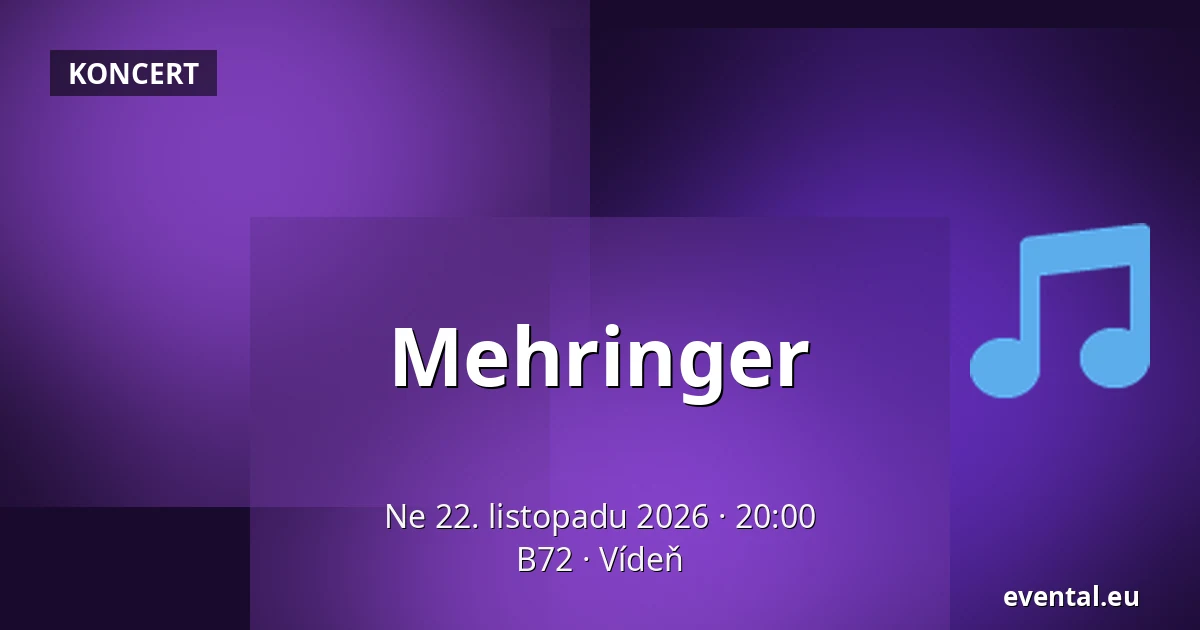 Mehringer — B72, Vídeň