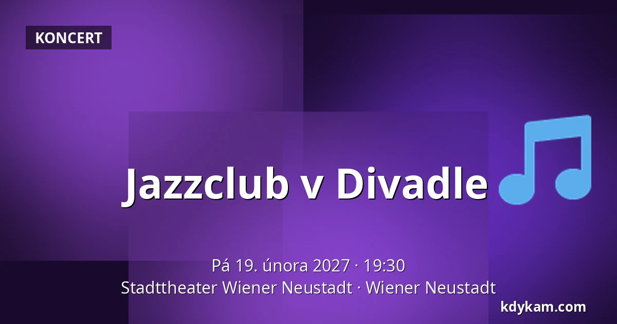Jazzclub v Divadle — Stadttheater Wiener Neustadt, Wiener Neustadt
