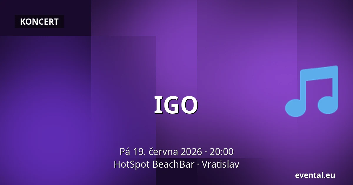 IGO — HotSpot BeachBar, Vratislav