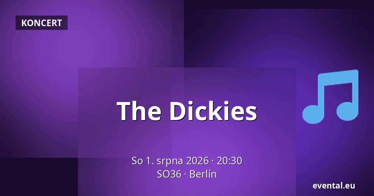 The Dickies — SO36, Berlín