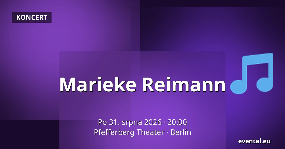Marieke Reimann — Pfefferberg Theater, Berlín