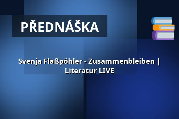Svenja Flaßpöhler - Zusammenbleiben | Literatur LIVE — Pfefferberg Theater, Berlín