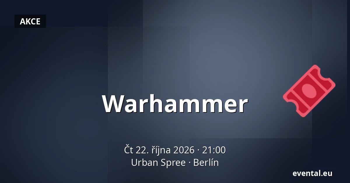 Warhammer — Urban Spree, Berlín