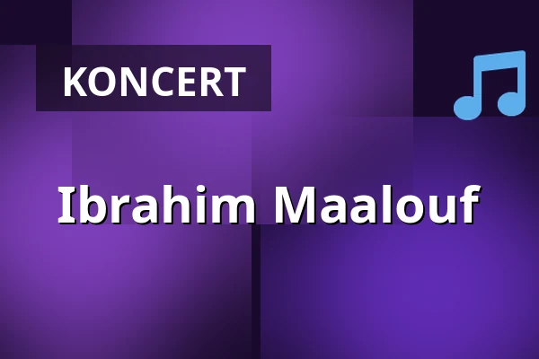 Ibrahim Maalouf — Konzerthaus Berlin, Großer Saal mit Stehplatzparkett, Berlín