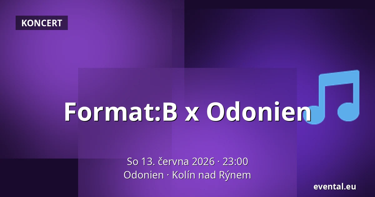 Format:B x Odonien — Odonien, Kolín nad Rýnem