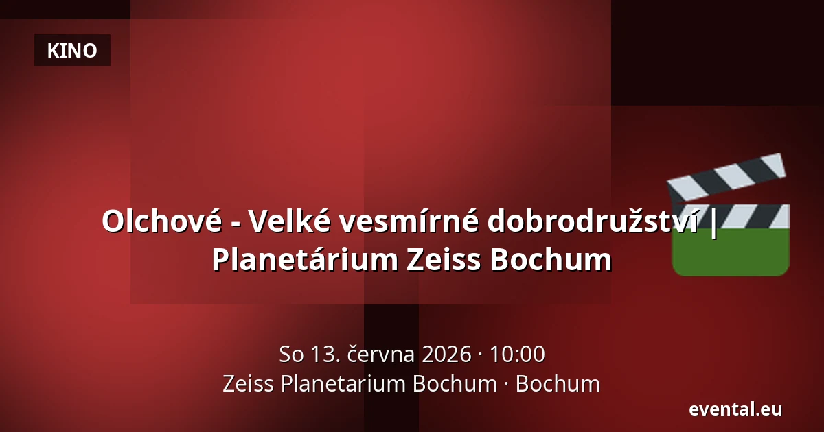 Olchové - Velké vesmírné dobrodružství | Planetárium Zeiss Bochum — Zeiss Planetarium Bochum, Bochum