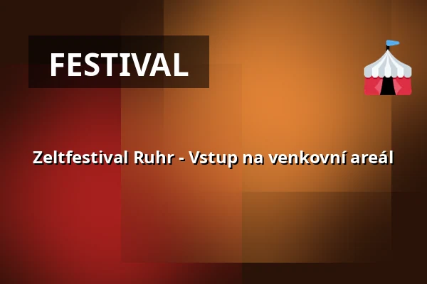 Zeltfestival Ruhr - Vstup na venkovní areál — Zeltfestival Ruhr, Bochum