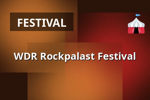 WDR Rockpalast Festival — Harmonie Bonn, Bonn