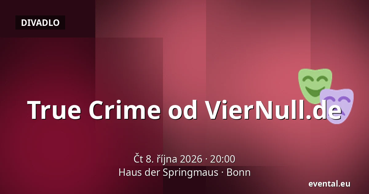 True Crime od VierNull.de — Haus der Springmaus, Bonn