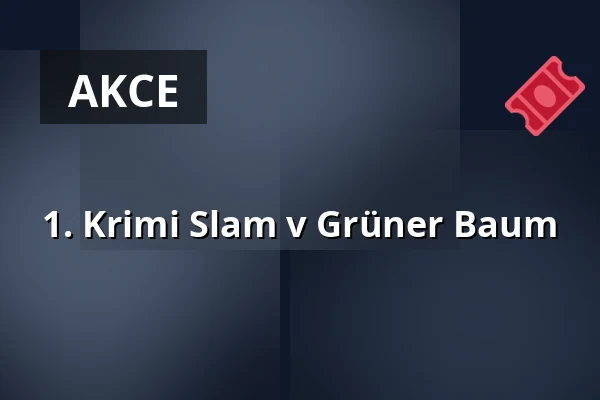 1. Krimi Slam v Grüner Baum — Grüner Baum Fürth, Fürth