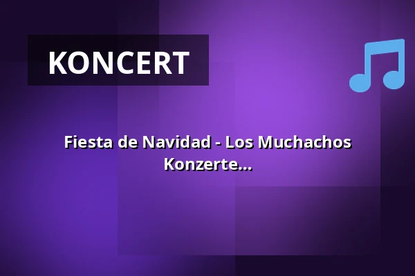 Fiesta de Navidad - Los Muchachos Paraguayos | Hamburger Serenaden Konzerte — Laeiszhalle Hamburg, Hamburk