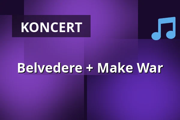 Belvedere + Make War — BEI CHEZ HEINZ, Hannover