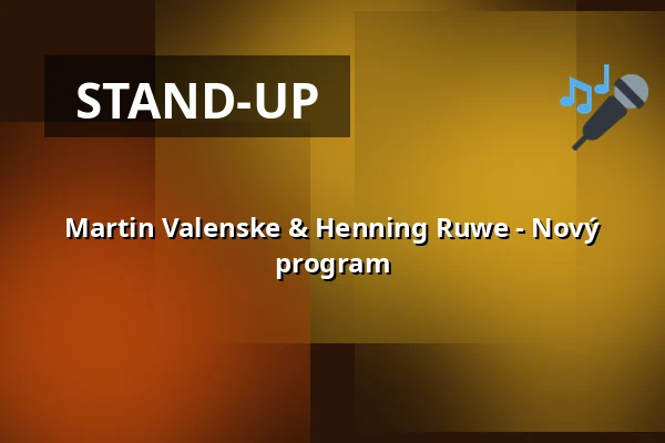 Martin Valenske & Henning Ruwe - Nový program — die hinterbuehne, Hannover