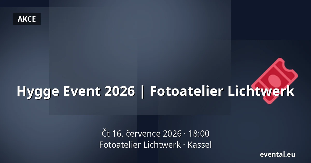 Hygge Event 2026 | Fotoatelier Lichtwerk — Fotoatelier Lichtwerk, Kassel