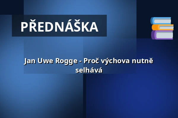 Jan Uwe Rogge - Proč výchova nutně selhává — Max Nachttheater, Kiel