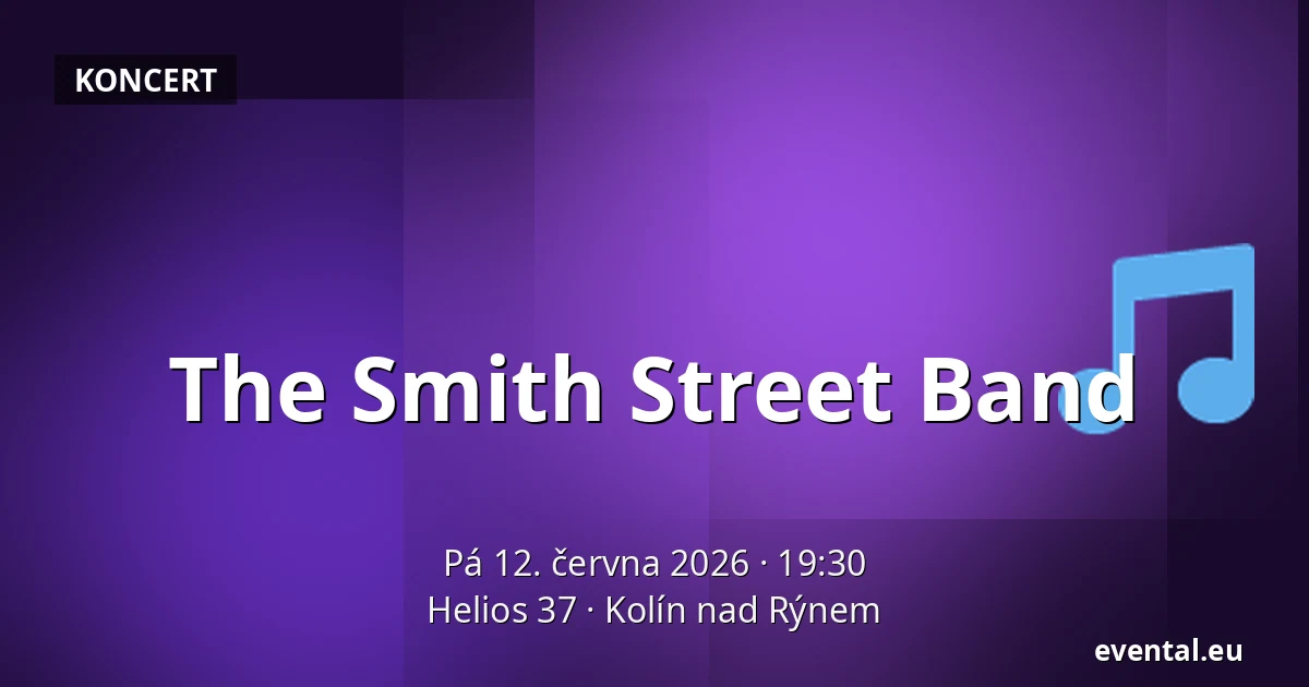 The Smith Street Band — Helios 37, Kolín nad Rýnem