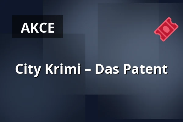 City Krimi – Das Patent — CITY-KRIMI Köln, Kolín nad Rýnem