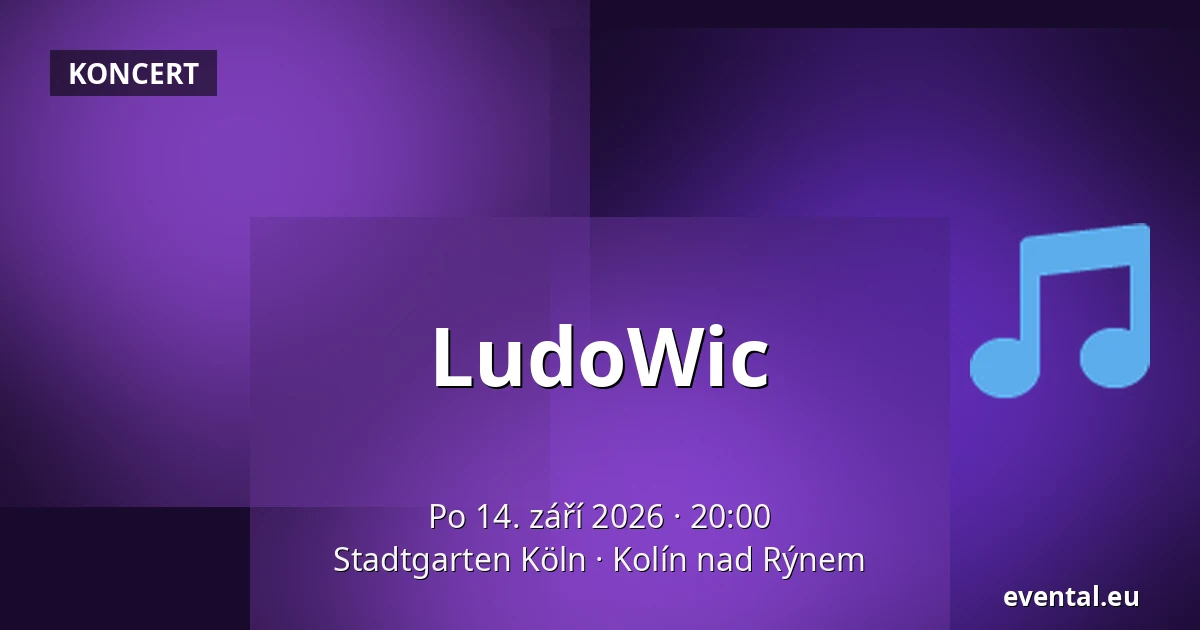 LudoWic — Stadtgarten Köln, Kolín nad Rýnem