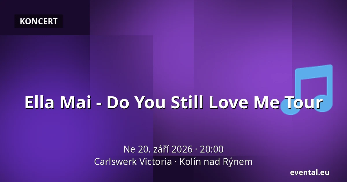 Ella Mai - Do You Still Love Me Tour — Carlswerk Victoria, Kolín nad Rýnem