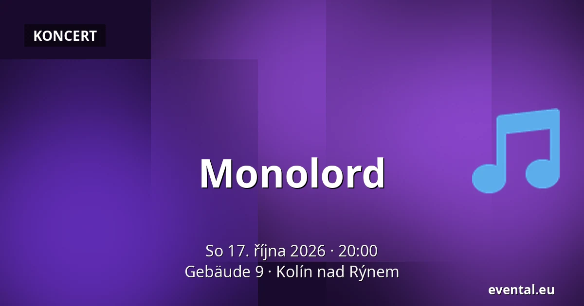 Monolord — Gebäude 9, Kolín nad Rýnem