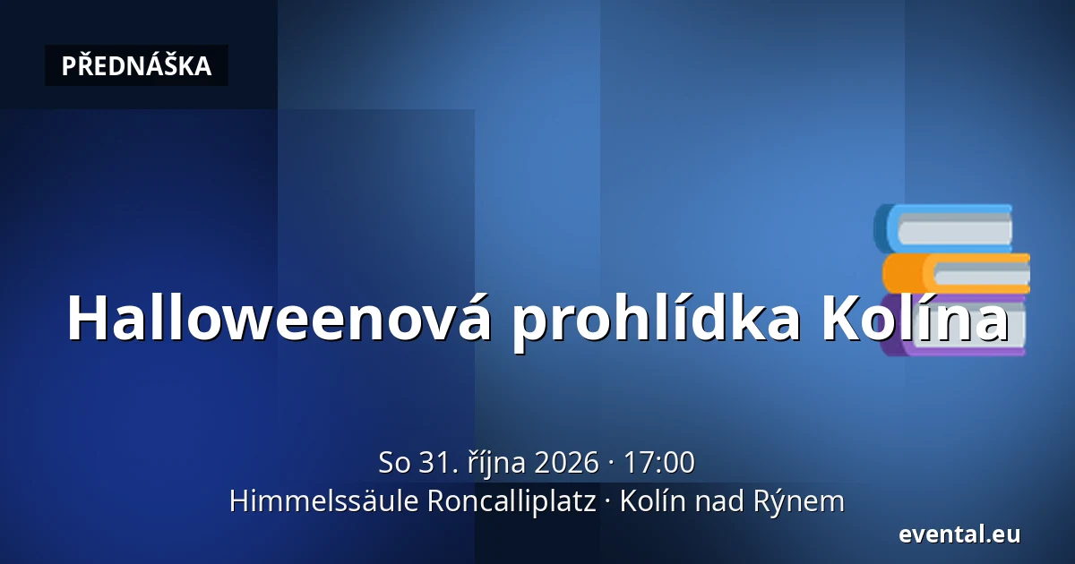 Halloweenová prohlídka Kolína — Himmelssäule Roncalliplatz, Kolín nad Rýnem