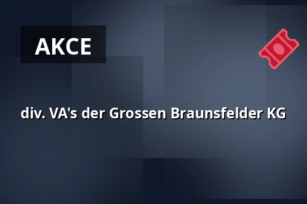div. VA's der Grossen Braunsfelder KG — Hotel Pullman Cologne, Kolín nad Rýnem