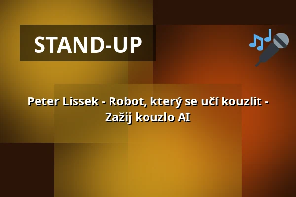 Peter Lissek - Robot, který se učí kouzlit - Zažij kouzlo AI — Kabarett Theater SanftWut, Lipsko