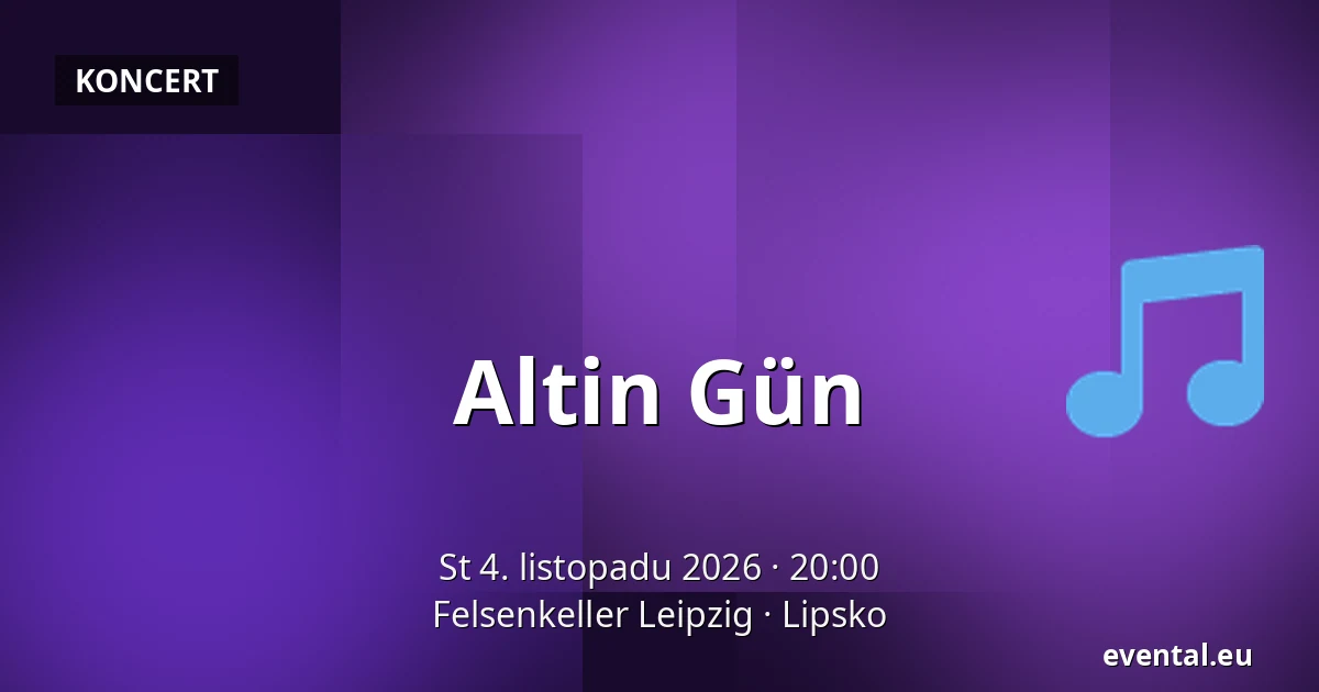 Altin Gün — Felsenkeller Leipzig, Lipsko