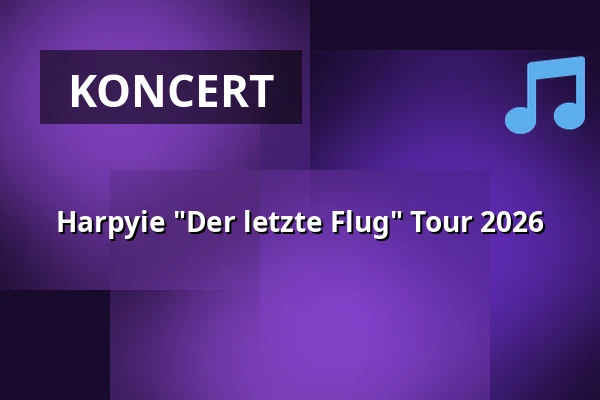 Harpyie "Der letzte Flug" Tour 2026 — Riders Cafe, Lübeck