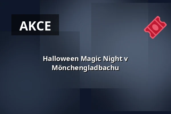 Halloween Magic Night v Mönchengladbachu — Theater im Gründungshaus, Mönchengladbach