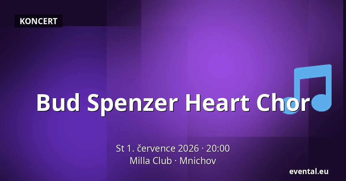 Bud Spenzer Heart Chor — Milla Club, Mnichov