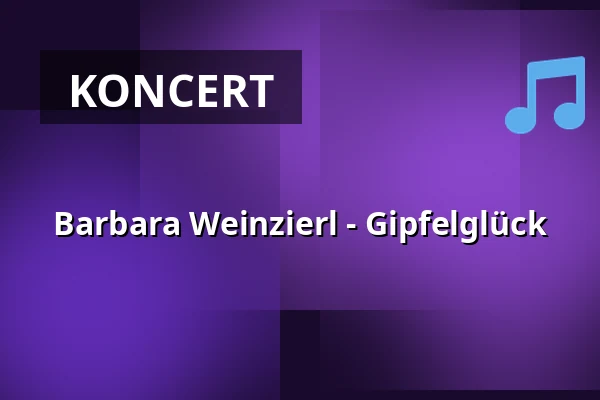 Barbara Weinzierl - Gipfelglück — Schlachthof München, Mnichov
