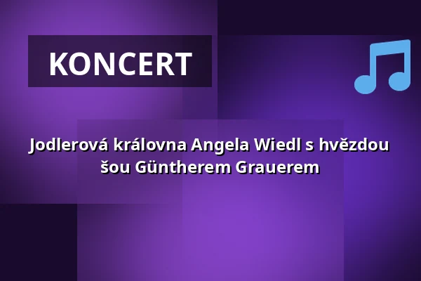 Jodlerová královna Angela Wiedl s hvězdou šou Güntherem Grauerem — Georg Maiers Iberl Bühne, Mnichov