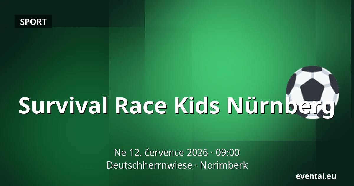 Survival Race Kids Nürnberg — Deutschherrnwiese, Norimberk