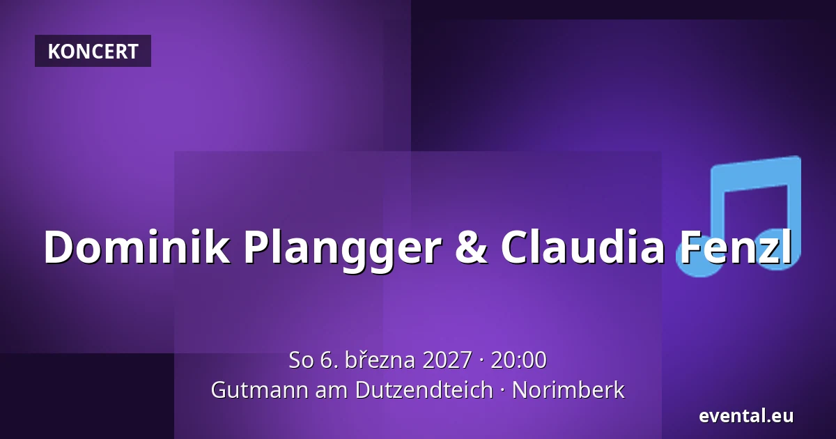 Dominik Plangger & Claudia Fenzl — Gutmann am Dutzendteich, Norimberk