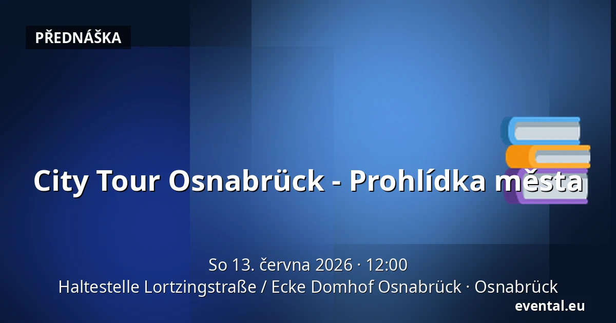 City Tour Osnabrück - Prohlídka města — Haltestelle Lortzingstraße / Ecke Domhof Osnabrück, Osnabrück