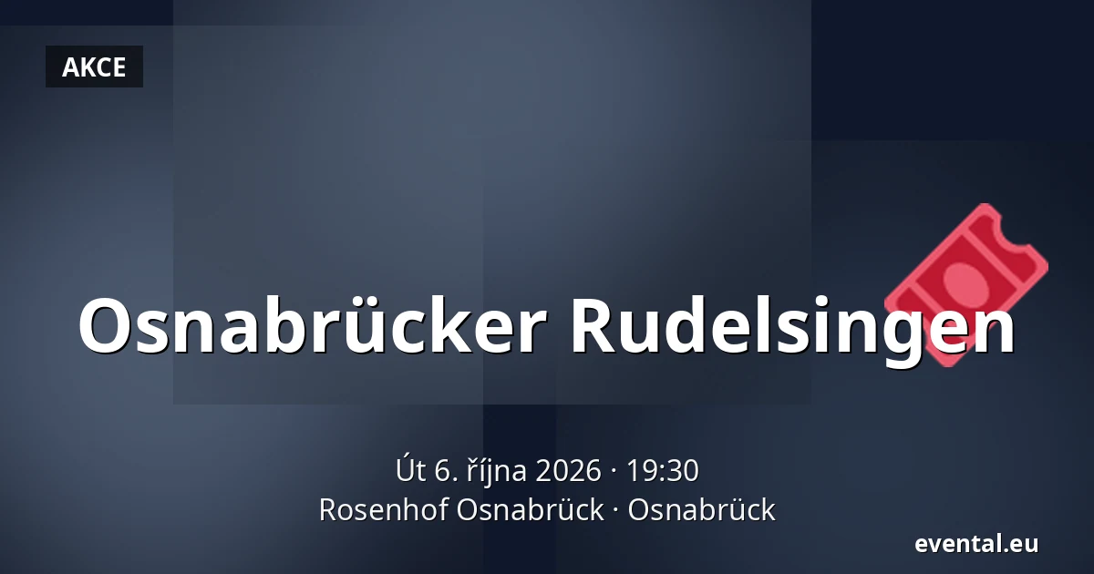 Osnabrücker Rudelsingen — Rosenhof Osnabrück, Osnabrück