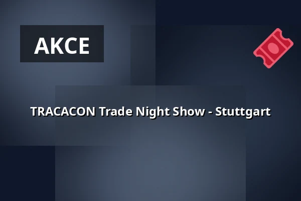TRACACON Trade Night Show - Stuttgart — Sängerhalle Untertürkheim, Stuttgart