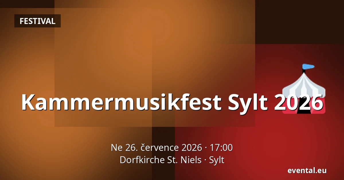 Kammermusikfest Sylt 2026 — Dorfkirche St. Niels, Sylt