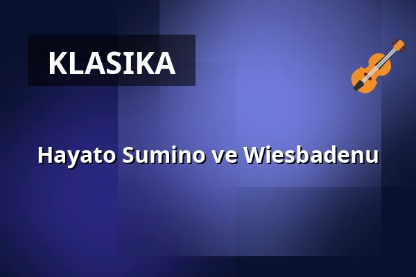 Hayato Sumino ve Wiesbadenu — Kurhaus Wiesbaden, Wiesbaden
