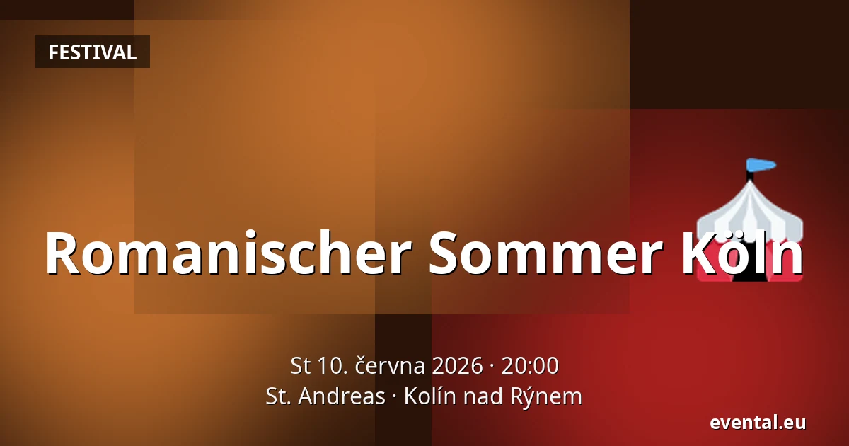 Romanischer Sommer Köln — St. Andreas, Kolín nad Rýnem
