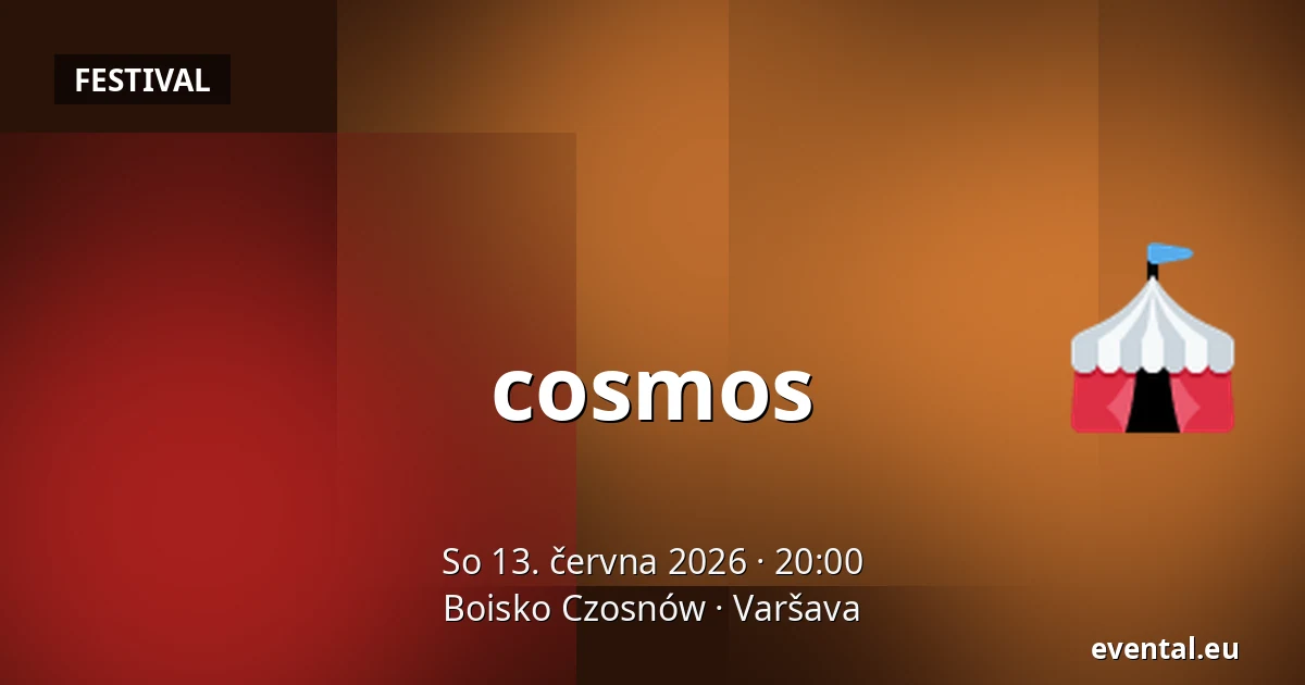 cosmos — Boisko Czosnów, Varšava