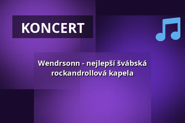 Wendrsonn - nejlepší švábská rockandrollová kapela — Kulturhaus Osterfeld, Pforzheim