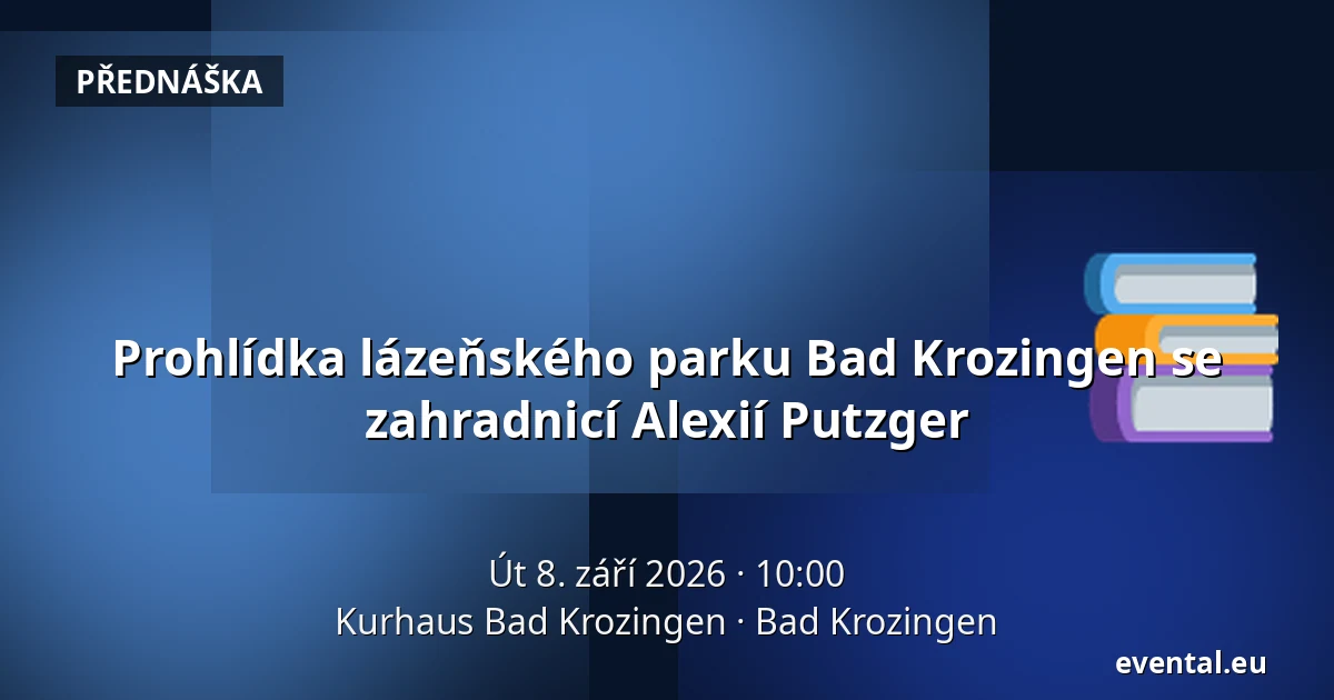 Prohlídka lázeňského parku Bad Krozingen se zahradnicí Alexií Putzger — Kurhaus Bad Krozingen, Bad Krozingen