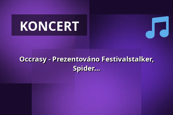 Occrasy - Prezentováno Festivalstalker, Frontstage Magazine, Handwritten Mag & Spider Promotion — Kulturrampe, Krefeld