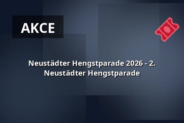 Neustädter Hengstparade 2026 - 2. Neustädter Hengstparade — Stiftung Brandenburgisches Haupt- und Landgestüt, Neustadt (Dosse)