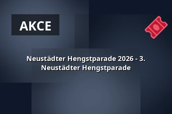 Neustädter Hengstparade 2026 - 3. Neustädter Hengstparade — Stiftung Brandenburgisches Haupt- und Landgestüt, Neustadt (Dosse)