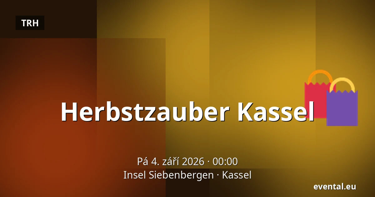 Herbstzauber Kassel — Insel Siebenbergen, Kassel